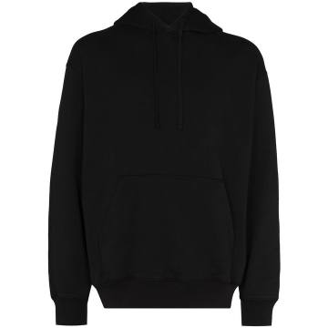 drawstring long-sleeve hoodie