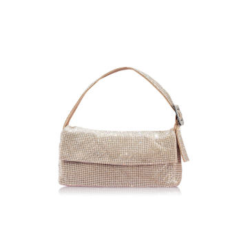 Vitty Grande Crystal-Embellished Shoulder Bag