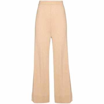 cashmere knitted culottes