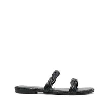 Cybil leather strap sandals