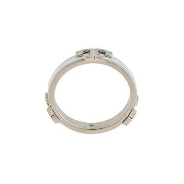 logo-plaque stackable ring