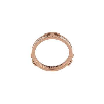 gem-embellished stackable ring