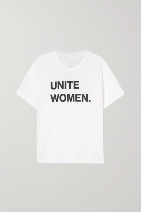 【国际妇女节专题系列】印花有机纯棉平纹布 T 恤展示图