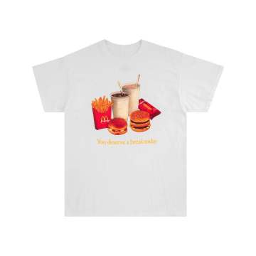 x McDonald's Deserve A Break T恤