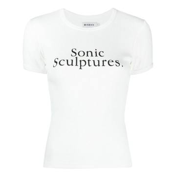 Sonic Sculptures ribbed T-shirt