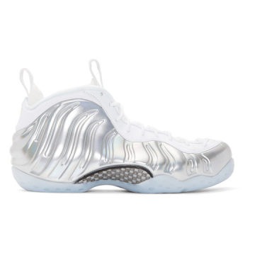 White Air Foamposite One High-Top Sneakers