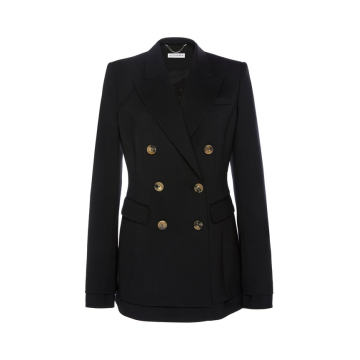 Ria Wool-Blend Double Breasted Blazer