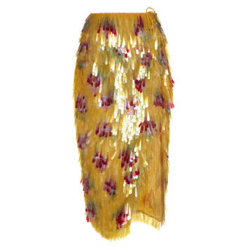 Rufolo Paillette-Embellished Silk Skirt