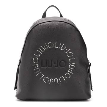 logo studded backpack