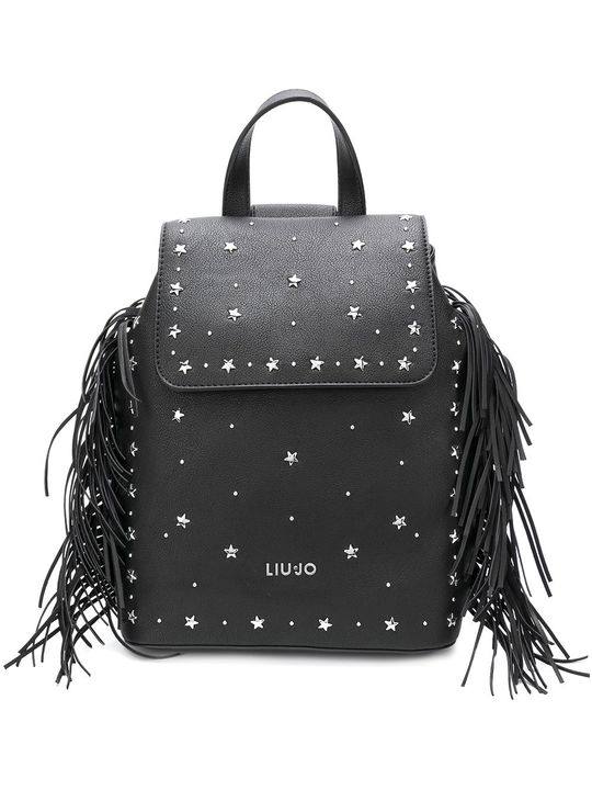 star studded fringed backpack展示图