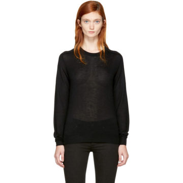 Black Cashmere Verona Sweater