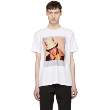 White Keith Haring Edition Polaroid T-Shirt