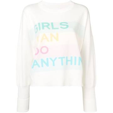 Girls can do anything毛衣