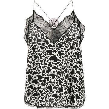 Christy Heart print camisole