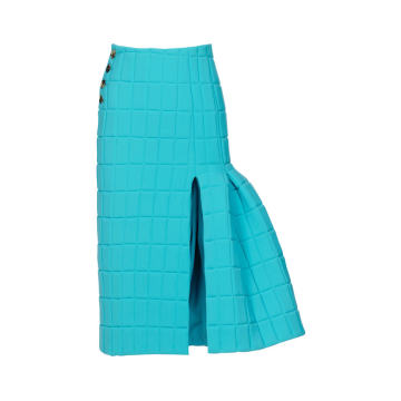 Crepe Textured Midi Skirt
