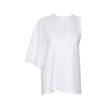 One-Shoulder Cotton T-Shirt