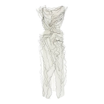 Specialorder-Two-Tone Organza Dress-LM