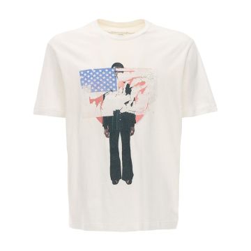 “COUNTRY MUSIC”纯棉平纹针织T恤