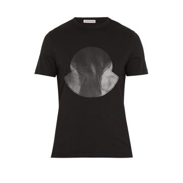 Bonded-logo cotton T-shirt