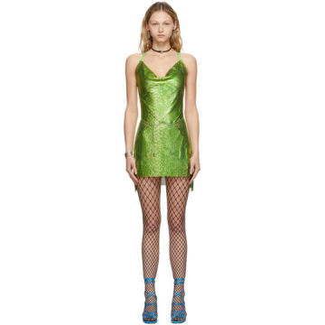 SSENSE 独家发售绿色 Adrianne 连衣裙