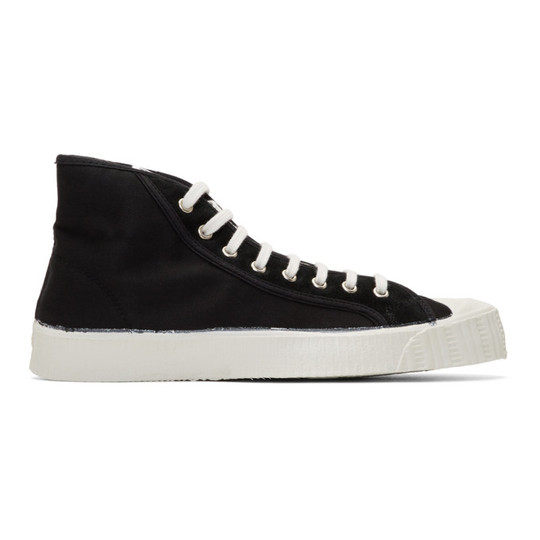 Black Twill Special Mid (WS) Sneakers展示图