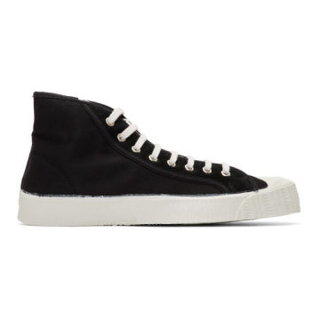 Black Twill Special Mid (WS) Sneakers