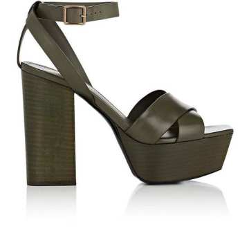 Farrah Leather Platform Sandals