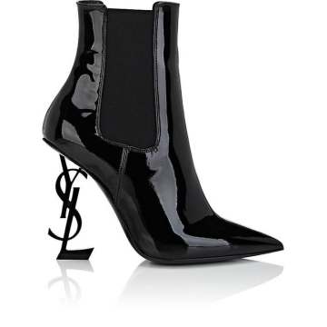 Opyum Patent Leather Ankle Boots
