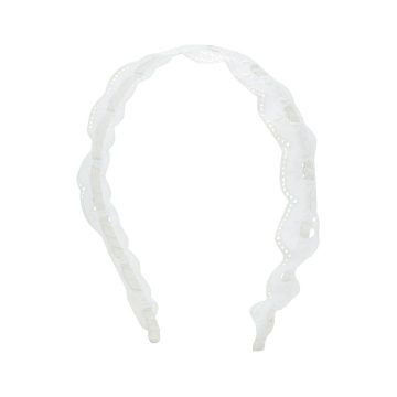 Norma lace-detail headband
