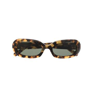 x Poms Retta oval-frame sunglasses