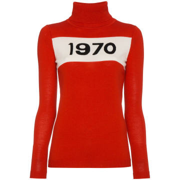 1970高领毛衣