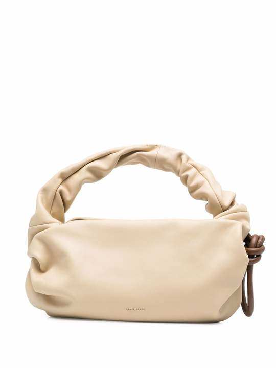 Lola large leather tote bag展示图