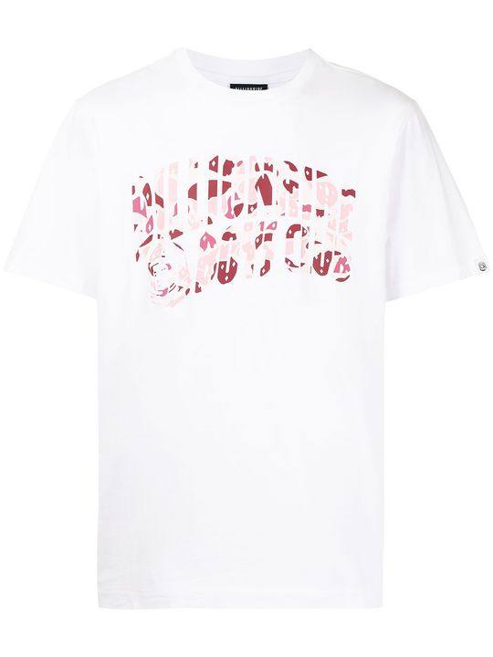logo-print cotton T-shirt展示图