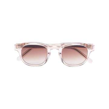 wayfarer transparent-frame sunglasses