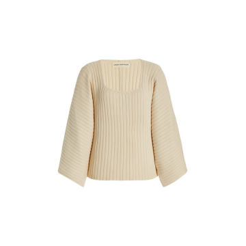 Jocelyn Organic Cotton-Knit Sweater