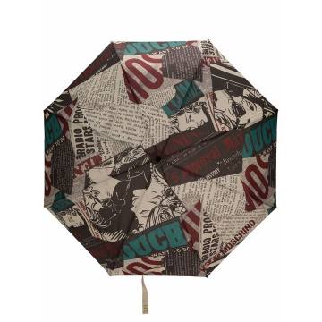 all-over print compact umbrella