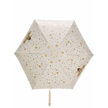 Teddy Bear star-print umbrella