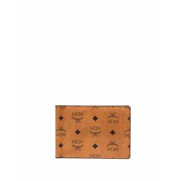 monogram money clip wallet