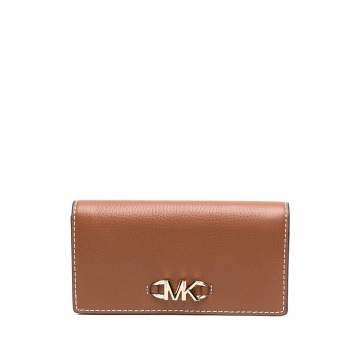 foldover leather wallet