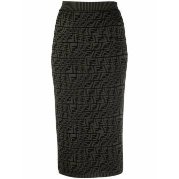 FF knitted pencil skirt