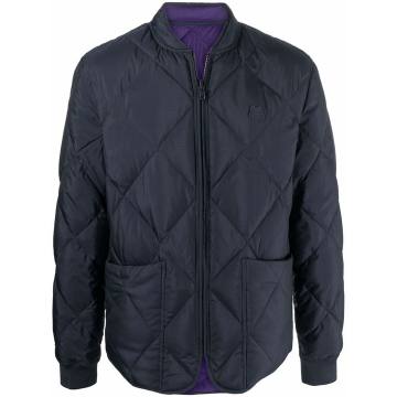 reversible quilted down jacket