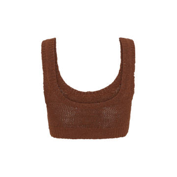 Birdy Cropped Knitted Top