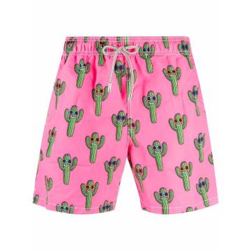 Happy Cactus swim shorts