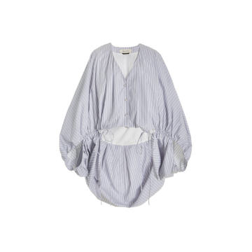 Cloud Oversized High-Low Cotton Top