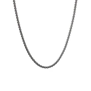 2.7mm box chain necklace