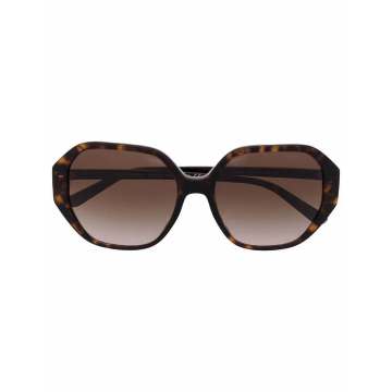 tortoiseshell-frame sunglasses