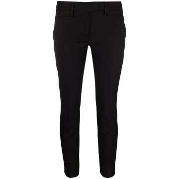 skinny-cut cropped trousers