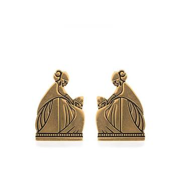 Mother & Daughter clip-on earrings