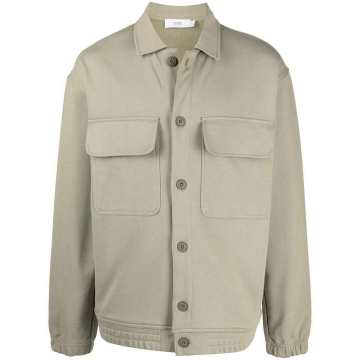 button-down organic cotton jacket
