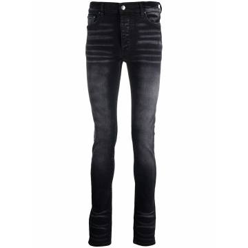 washed-effect skinny jeans